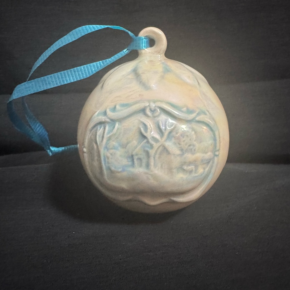 Porcelain Handcrafted Christmas Ornament